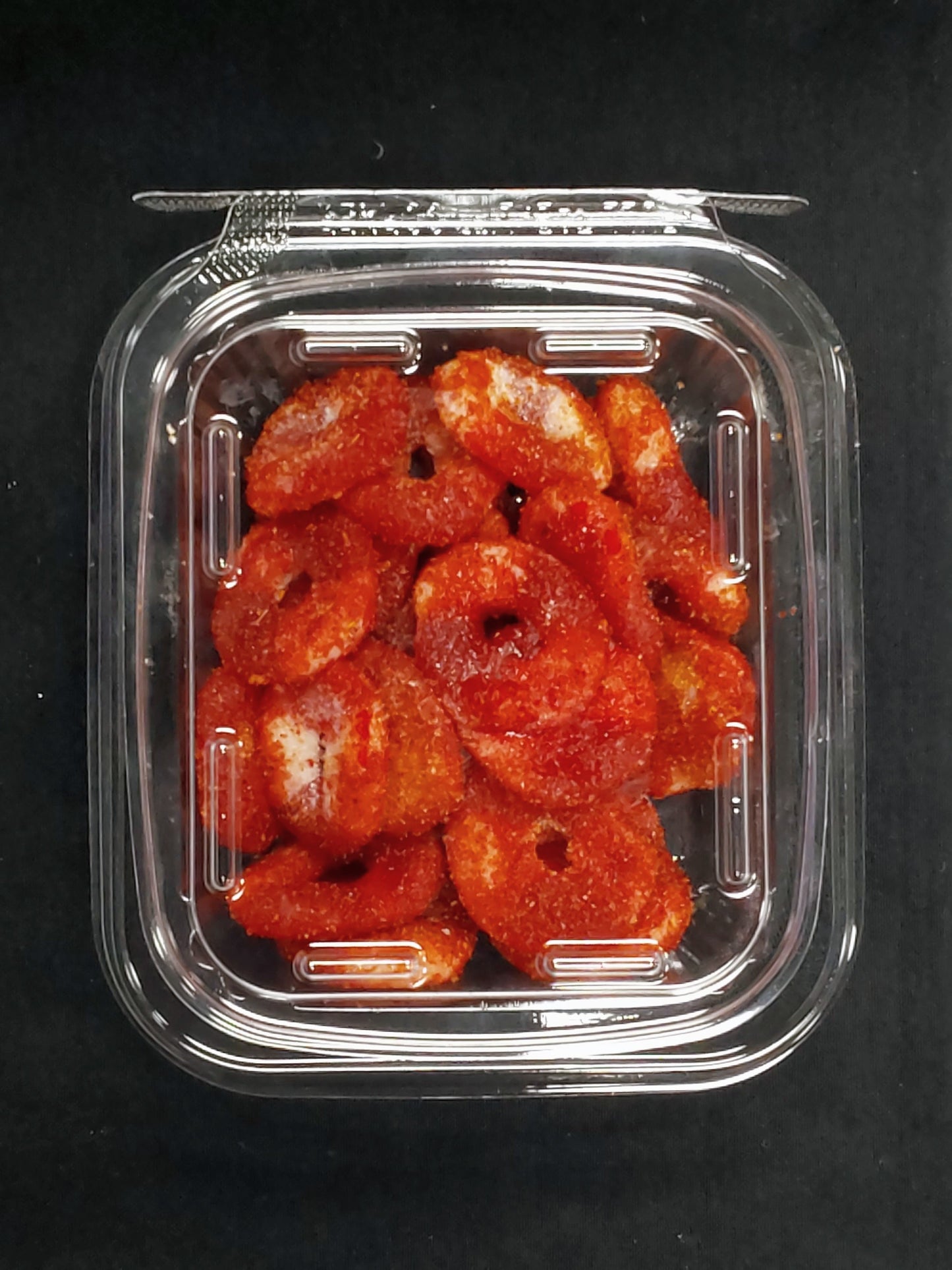 Strawberry Rings with Tangy Chili