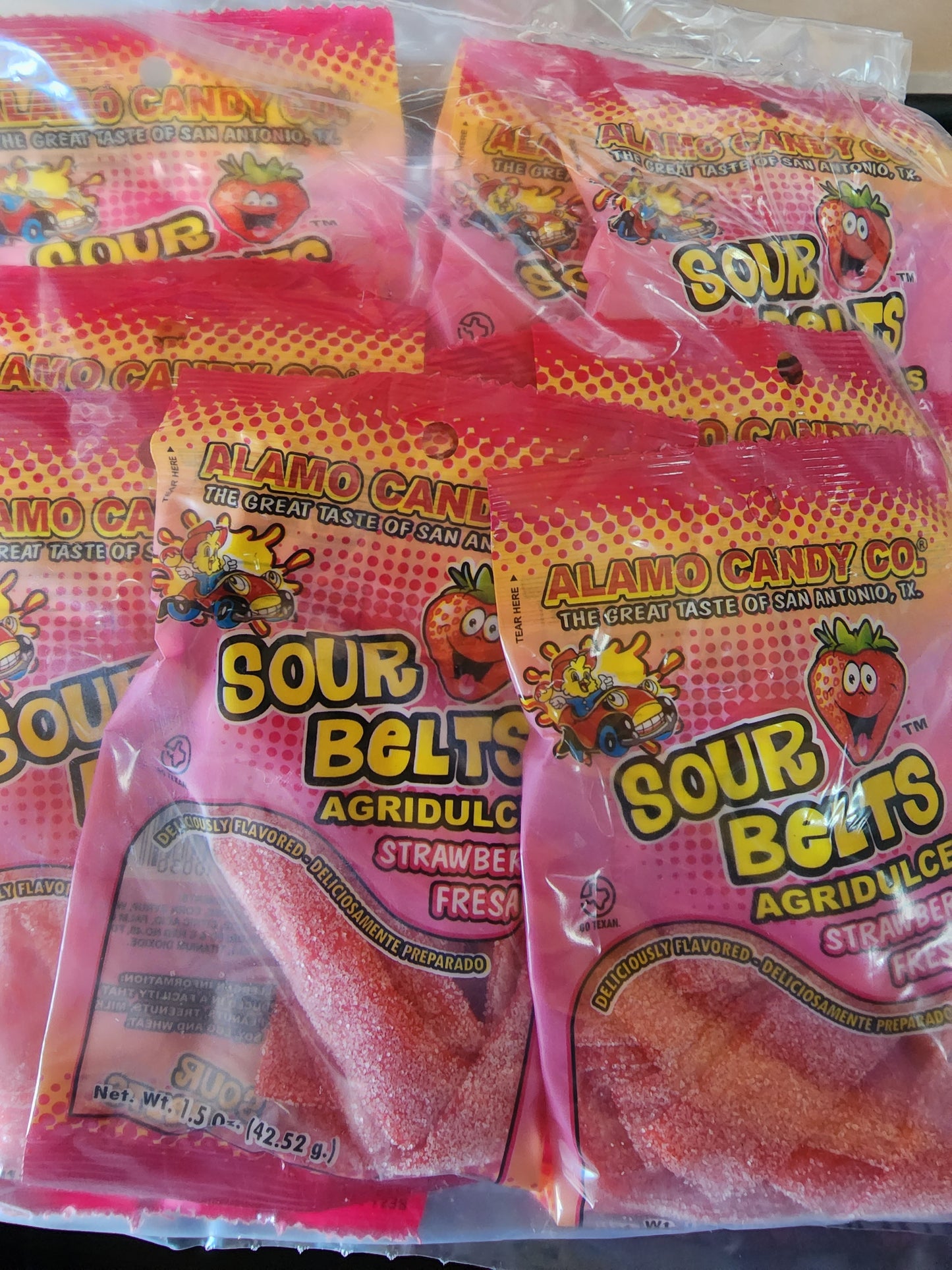 Sour Belts Strawberry