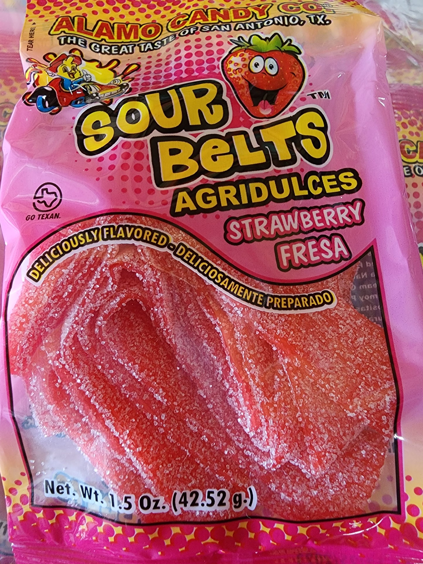 Sour Belts Strawberry