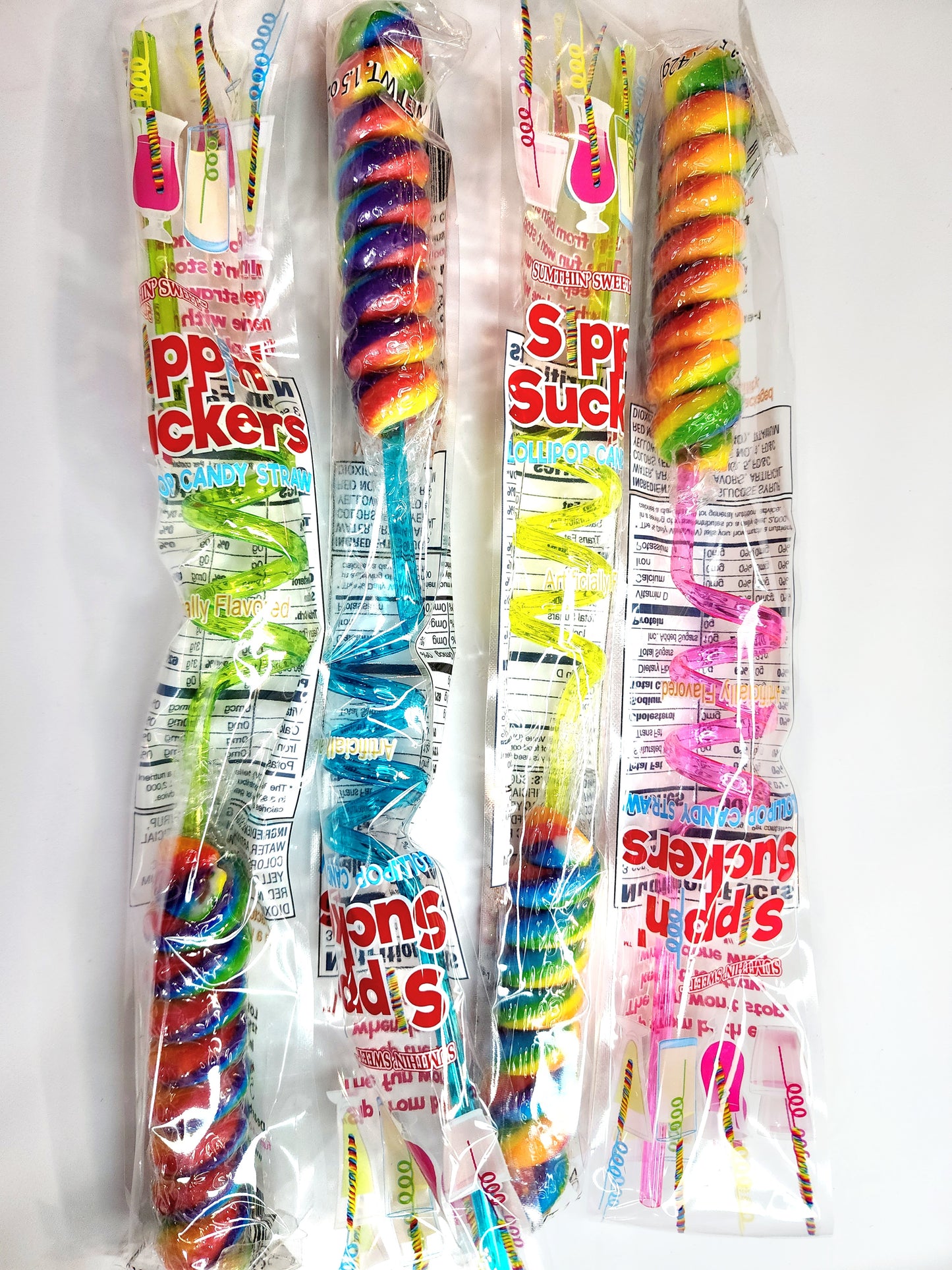 Sippin' Suckers Lollipop Candy Straw