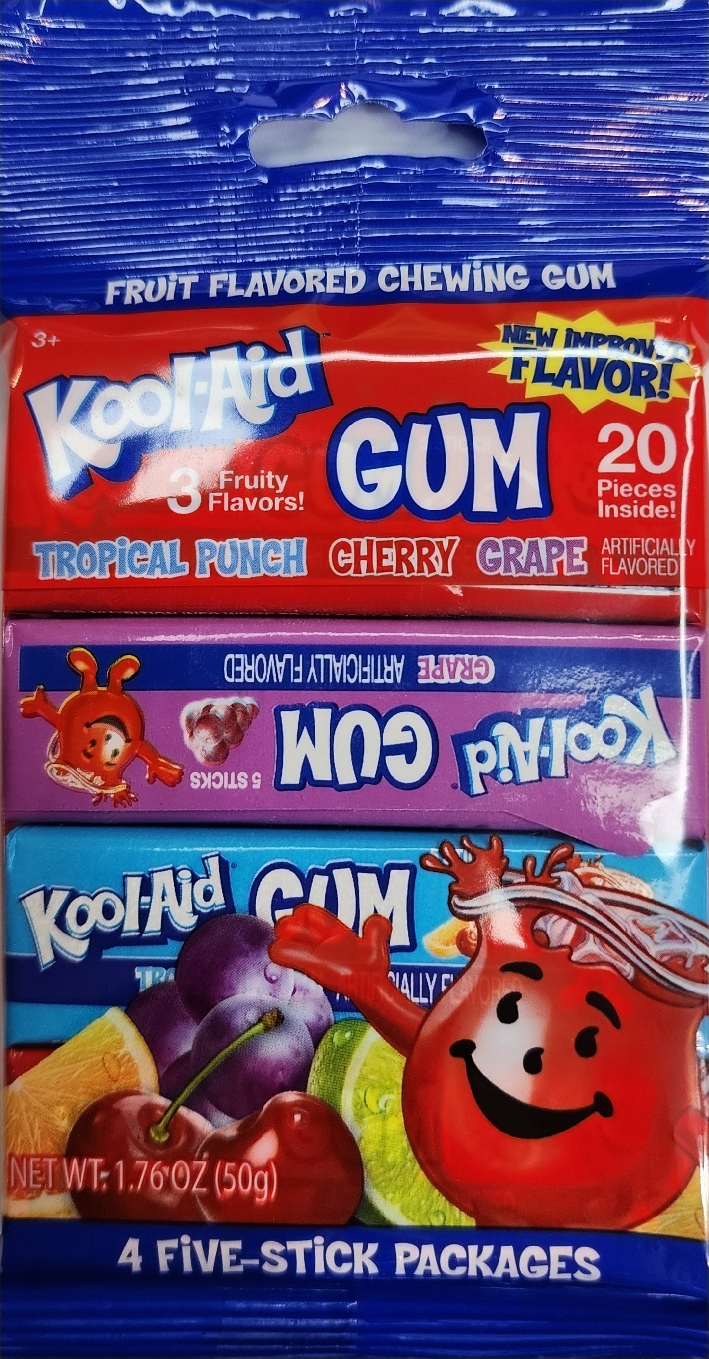 KOOL-AID Chewing Gum Variety 4pk