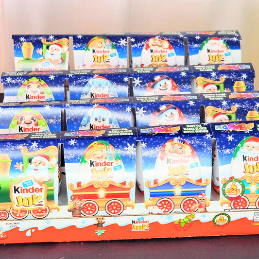 Kinder Joy Christmas Train Edition 4pc