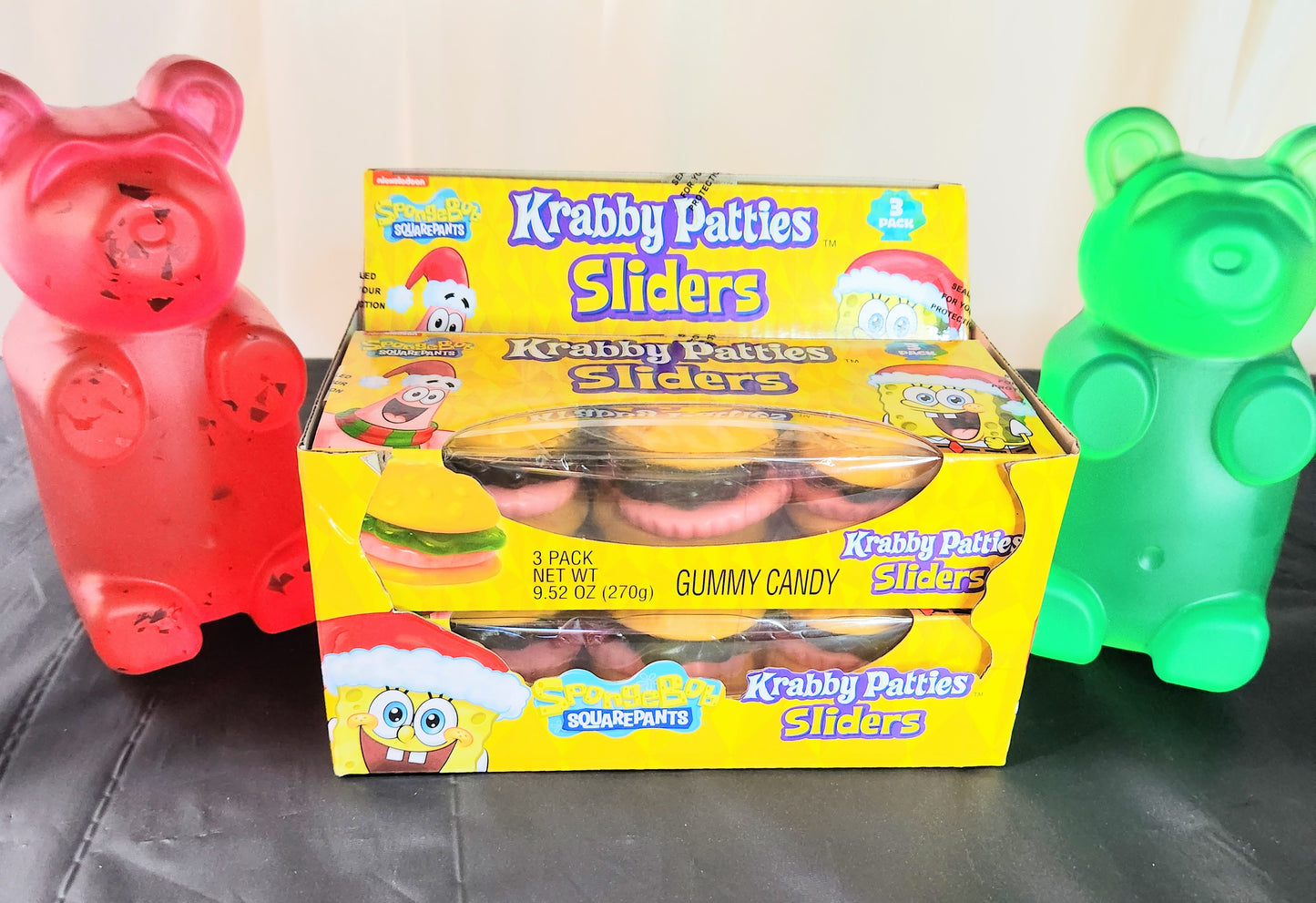 Spongebob Jumbo Krabby Patties Sliders 3pack