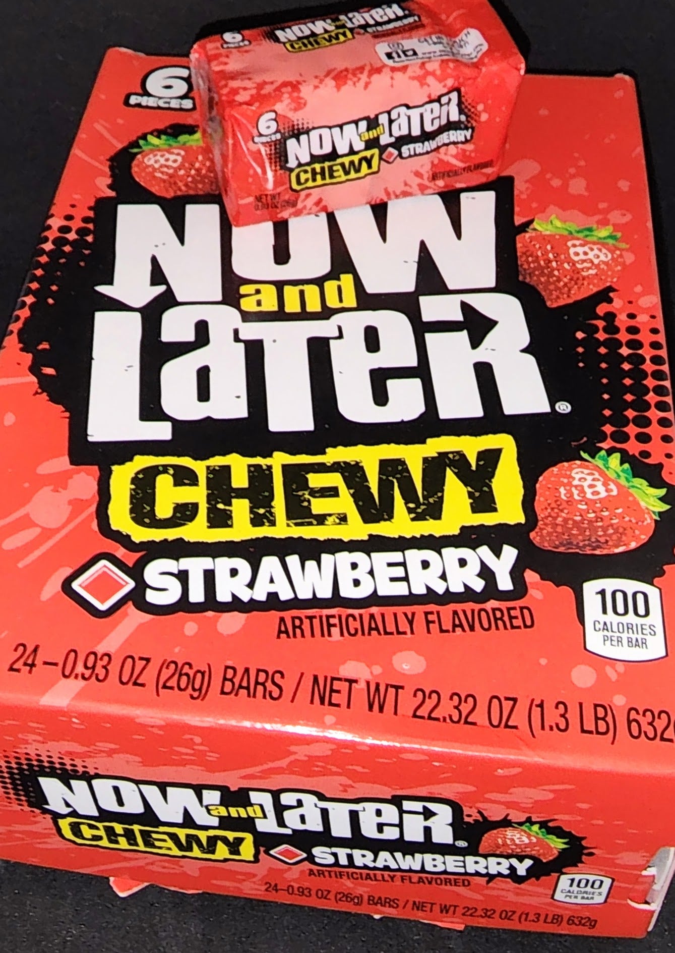 Now And Later Chewy Strawberry