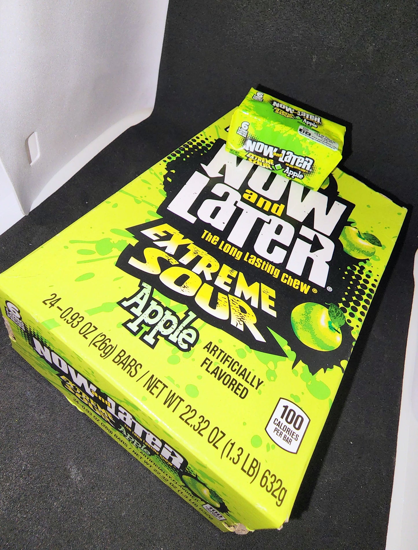 Now And Later Extreme Sour Apple