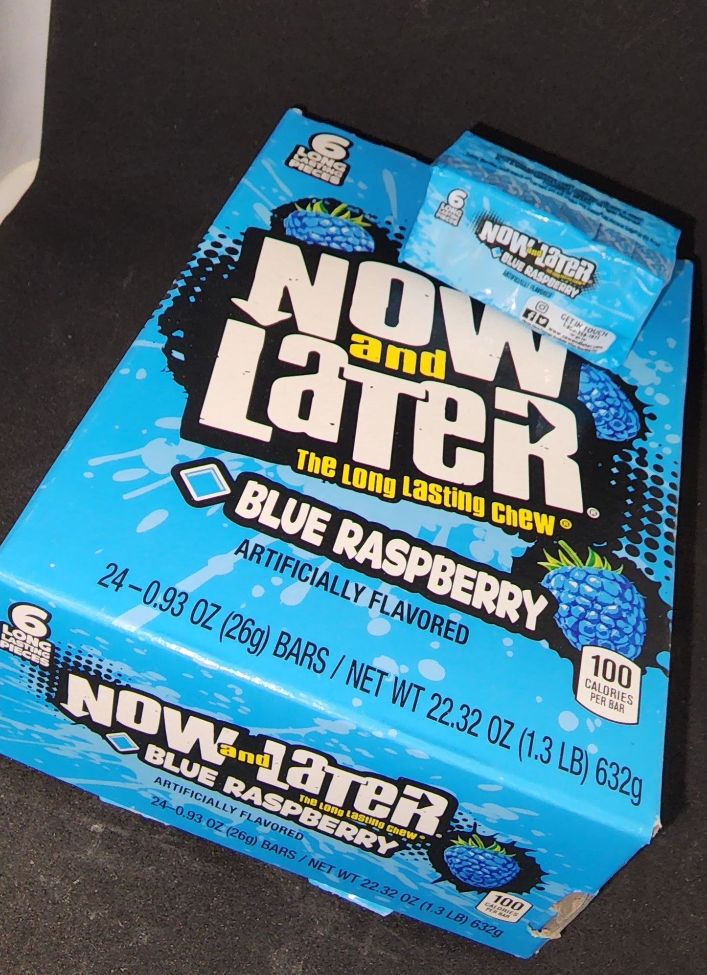 Now And Later Blue Raspberry