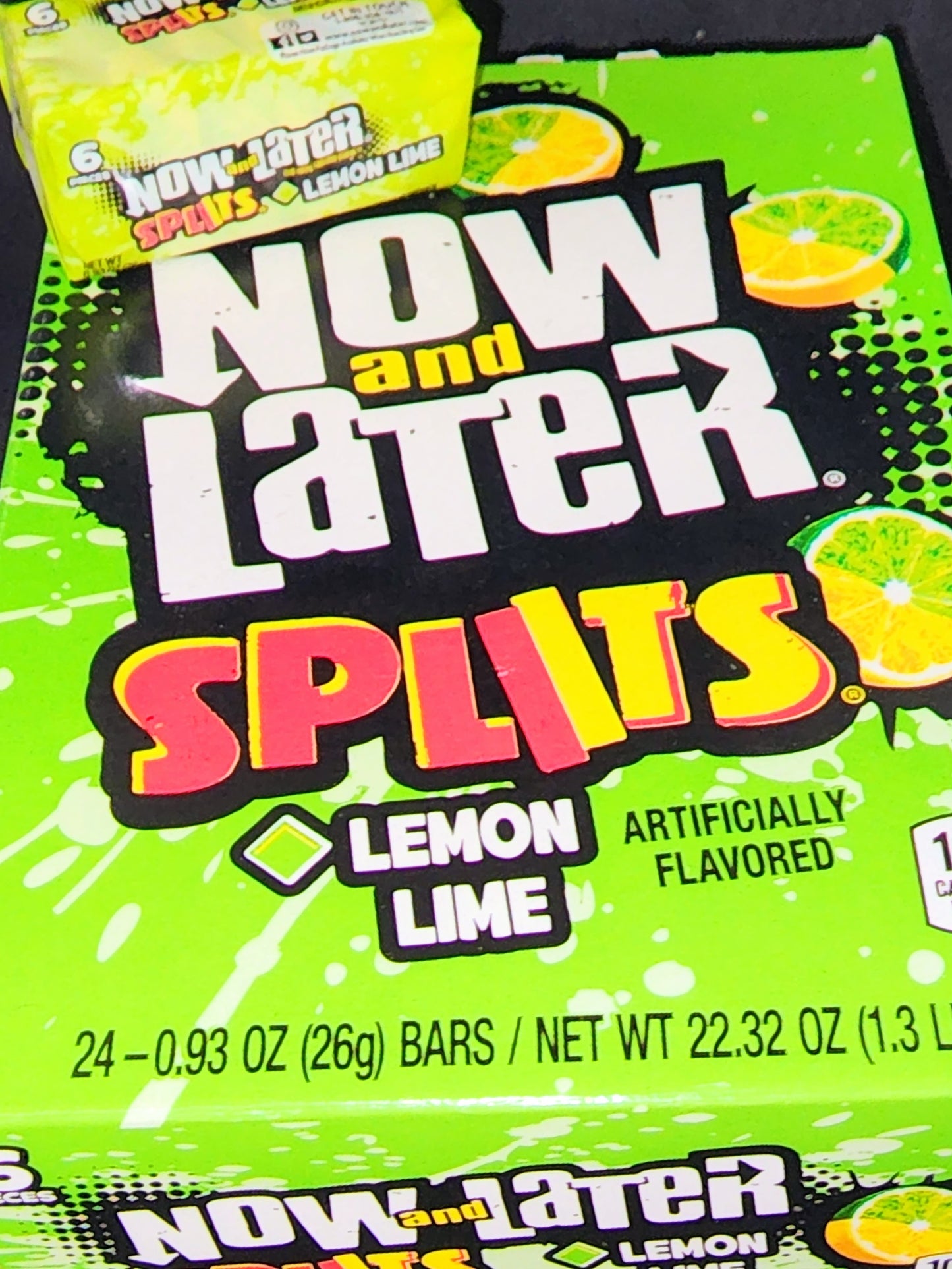 Now And Later Splits Lemon Lime