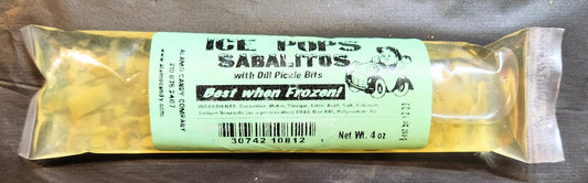 Ice Pop Sabalitos with Dill Pickle Bits