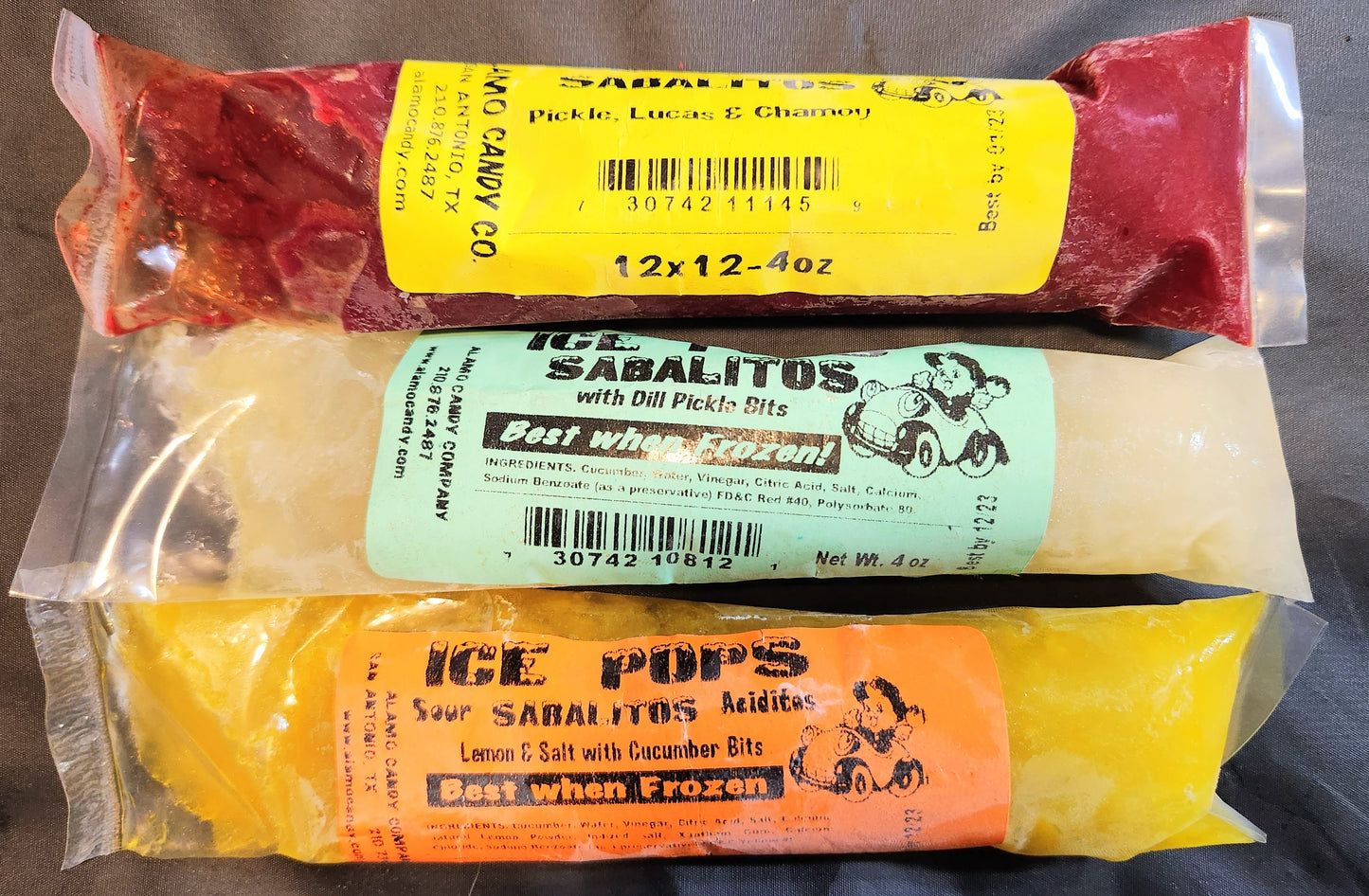 Chamoy Pickle Ice Pop Sabalitos