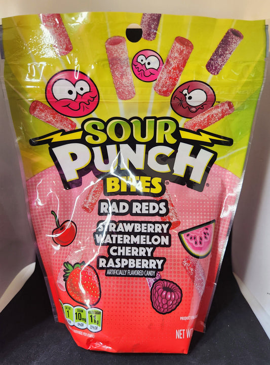 Sour Punch Bites Rad Reds