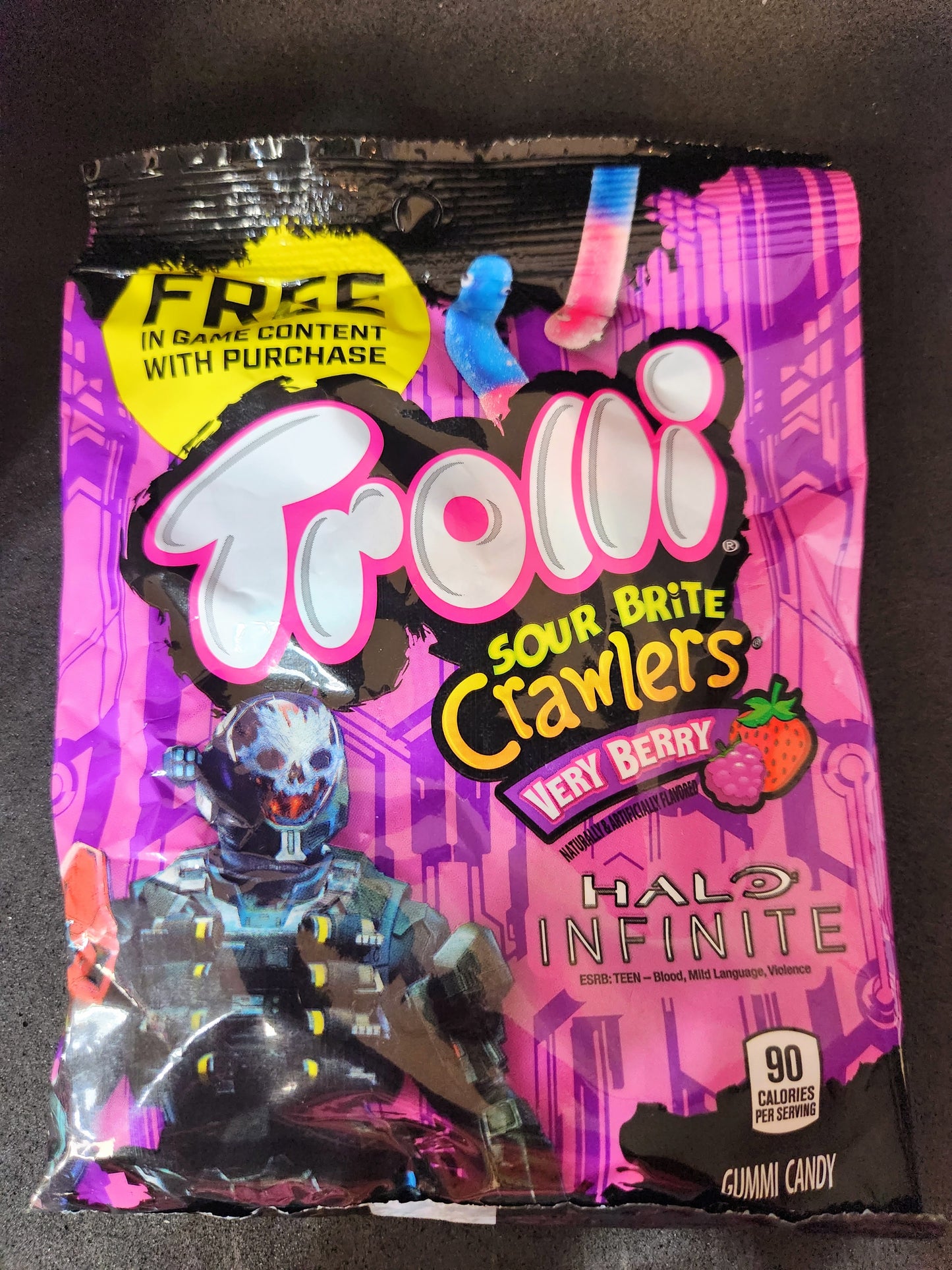 Trolli Sour Brite Crawlers Very Berry