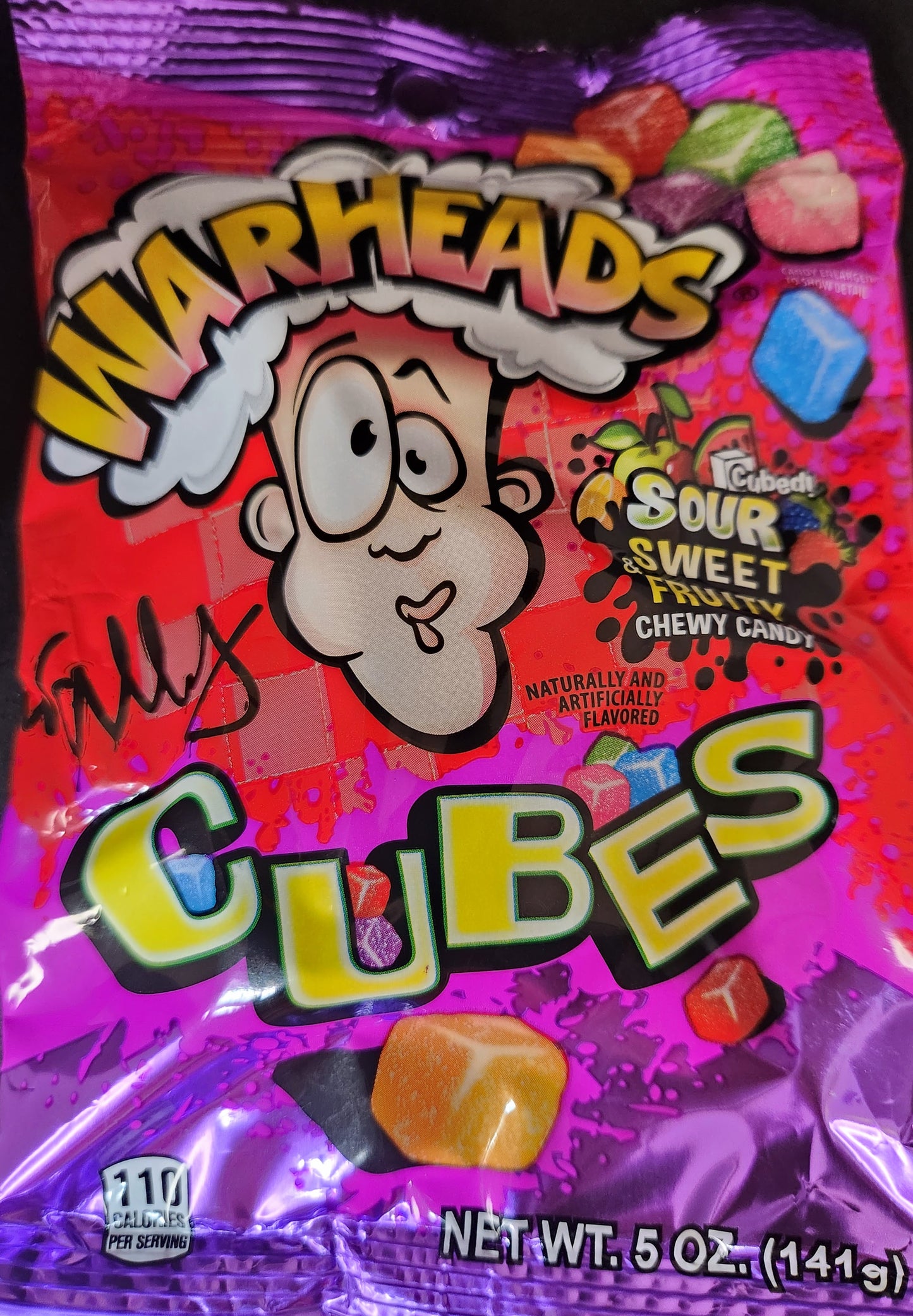 Warheads Chewy Cubes