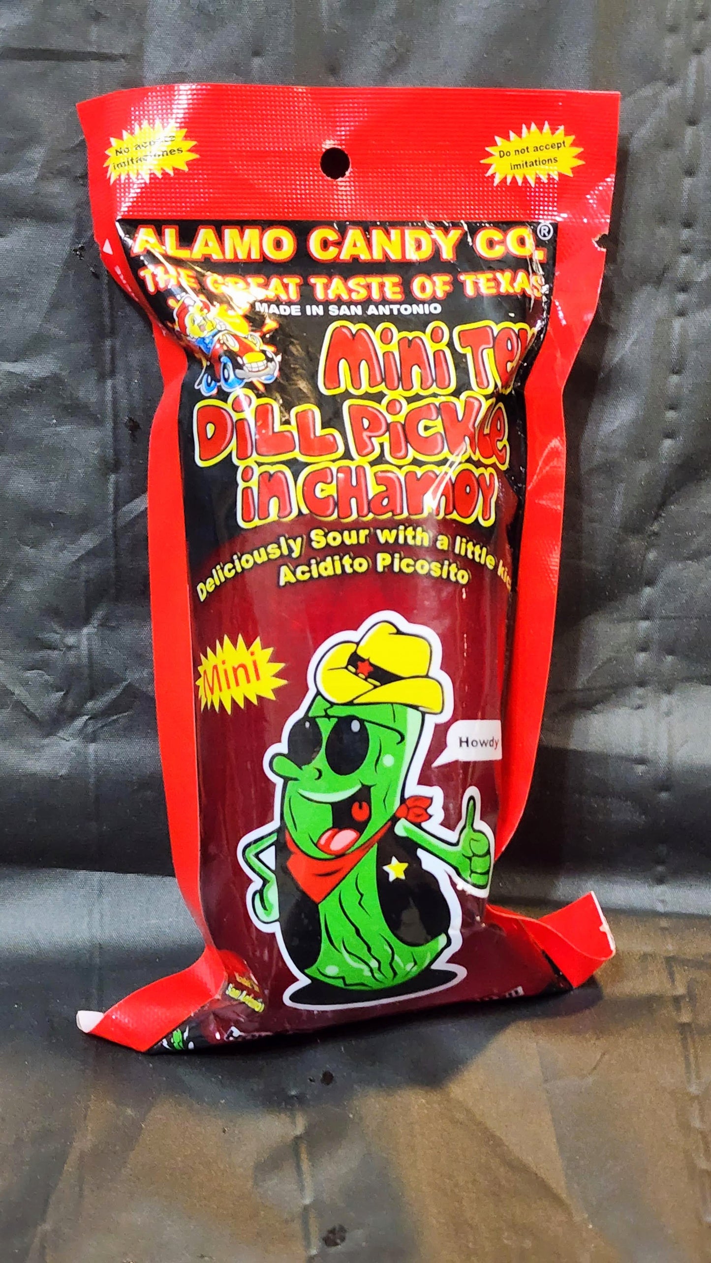 Mini Tex Dill Pickle in Chamoy